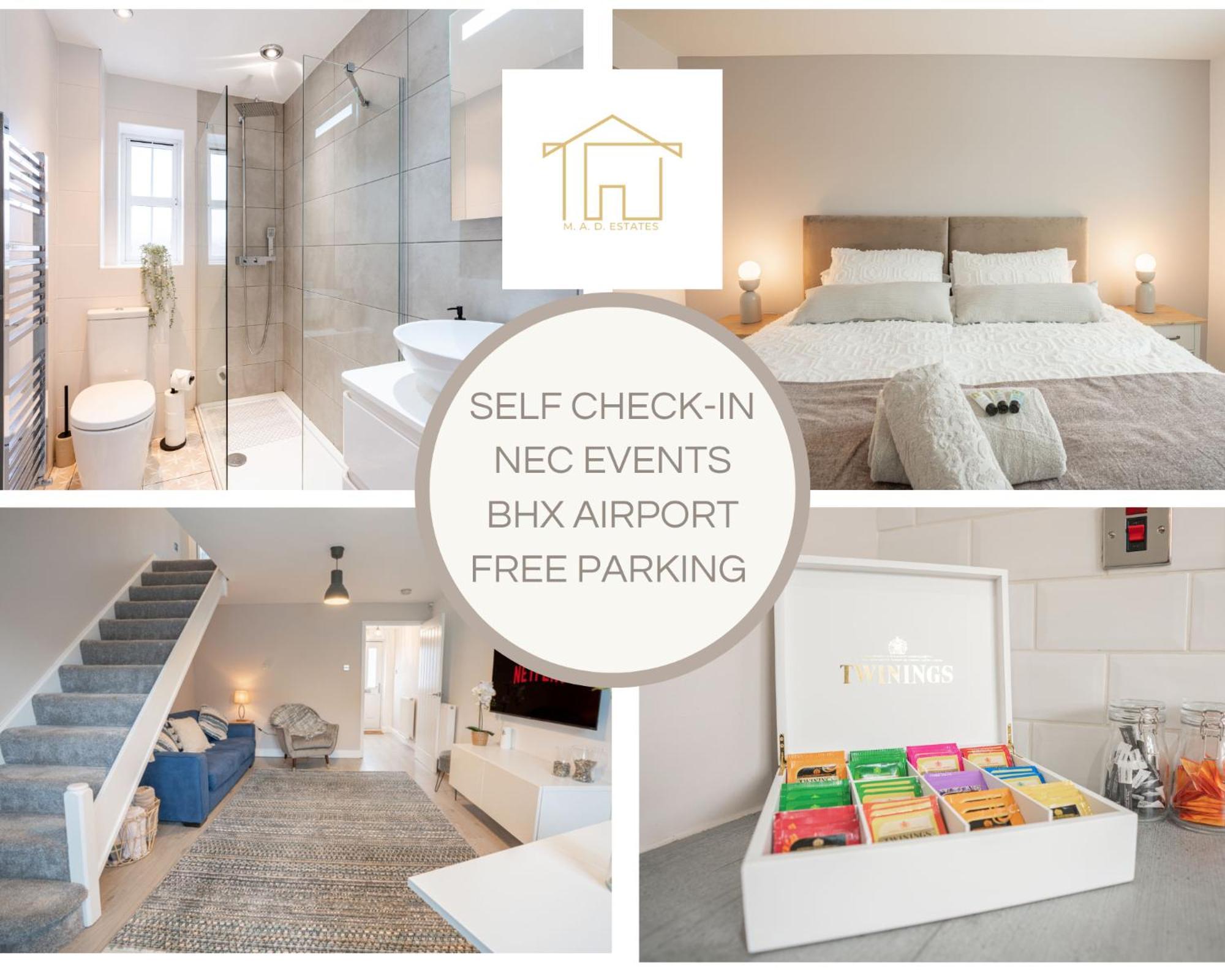 Apartment Stunning Abode 5 Min From Nec & Bhx, Pets Allowed Marston Green